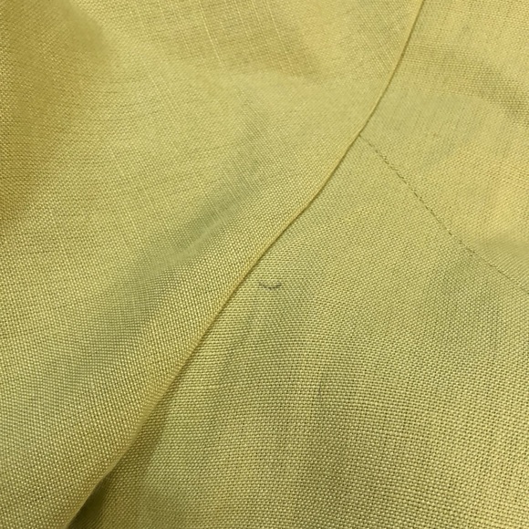 NWT Vintage Women’s Avenue Linen Shift Neon Green Dress - Picture 7 of 7